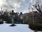 雪の丸岡城