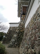 福知山城　立派な石垣…