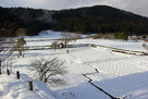 雪の朝倉館跡