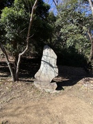 衣笠城の戦いの三浦義明の碑