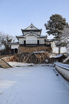 雪の天守閣