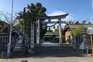 本丸に建つ小浜神社…