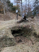 音羽城の抜穴