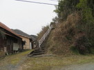 鳥渕神社側の登城口