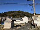 滝堺城跡入口と全体風景。