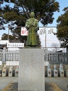 赤穂大石神社主祭神　大石内蔵助像