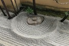 大徳寺龍源寺阿吽の庭　吽の石…