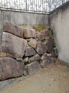 宇喜多氏時代の石垣…