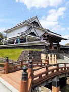 大手橋・高麗門・板塀・虎口の櫓（公園管理