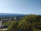 城跡から見た松川町