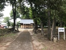 香取神社と城址案内板