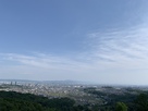 芥川山城から大阪平野の眺望