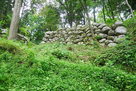 石の門砦の石垣