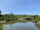 玄宮園と彦根城…