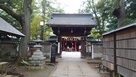 氷川神社本殿入口