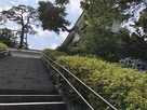 常盤木門への階段…