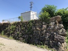 二の丸北東隅櫓の石垣…