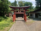 和徳城跡に建っている稲荷神社…