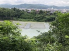 御殿曲輪から荒川の眺め…