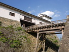 天秤櫓と木橋