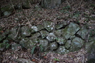 稲荷神社上社への登山道の石垣