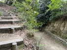 三の丸から二の丸への登城路…