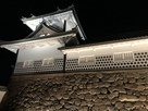 ライトアップされた石川門二重櫓…