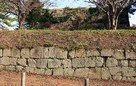 堀石垣と本丸櫓台