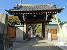善慶寺の先が熊野神社（城跡）…