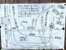 楽に登れるルートの地図…