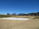 西池跡と筑波山