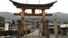 新海三社神社の鳥居…
