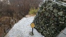 水の手不明御門跡の石垣…