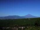 西櫓から見える富士山、愛鷹山…