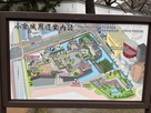 小倉城周辺案内図…