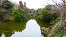 内堀と朝陽橋