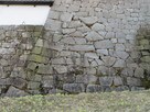 小峰城で最古の石垣…