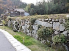 今田氏城館跡の石垣…