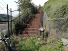 登城用の階段