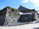 篠山城の入り口…