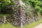 本丸隅櫓(西)下の石垣…