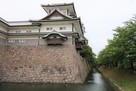 金沢城 菱櫓、内堀…