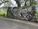 鉄門桝形石垣