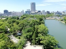 天守閣最上階よりの眺め　城址風景…