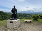瀧廉太郎像と二の丸からの眺め…