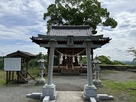 本丸跡にある岡城天満神社