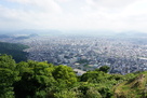 山上の丸から鳥取市内を望む…