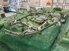 沼田市観光案内所内にある沼田城復元模型（…