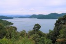 沖島尾山城 琵琶湖を望む（南東方向）
