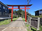 春日神社入り口…